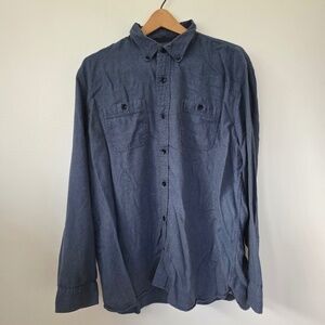 LL Bean Men's Slightly Fitted Organic Cotton Flannel - XL